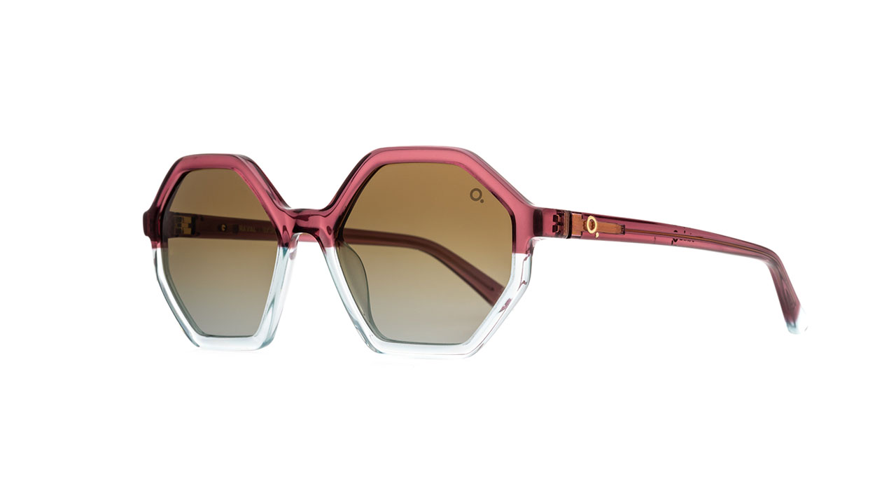 Paire de lunettes de soleil Etnia-barcelona Raval /s couleur rose - Côté à angle - Doyle