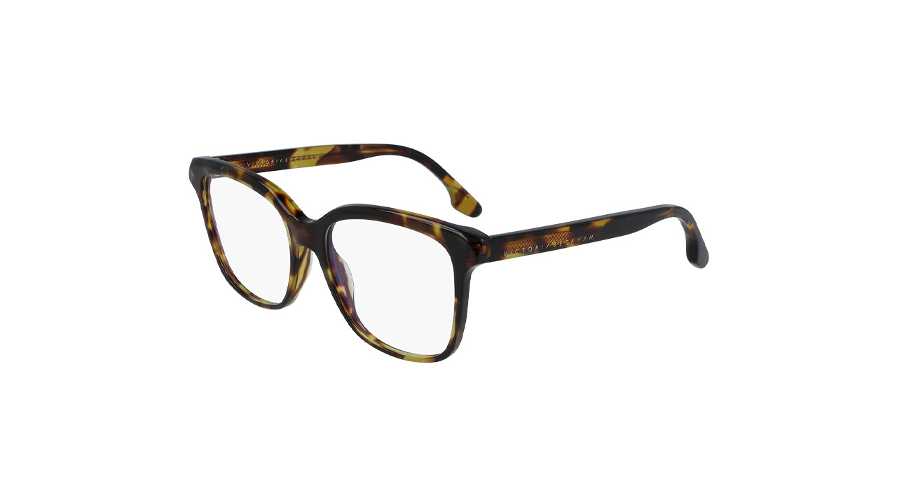 Paire de lunettes de vue Victoria-beckham Vb2608 couleur brun - Côté à angle - Doyle