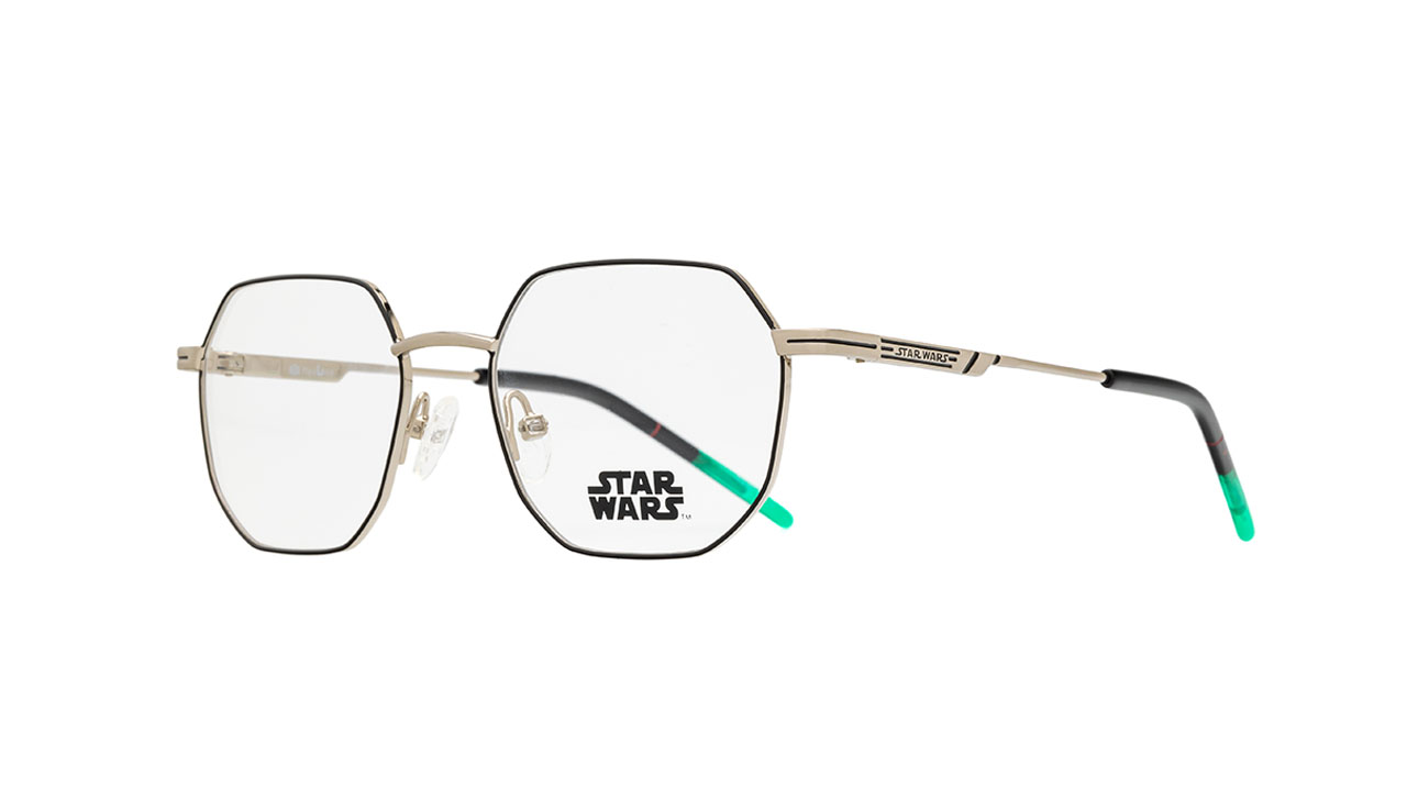 Paire de lunettes de vue Opal-enfant Swmm002 couleur noir - Côté à angle - Doyle