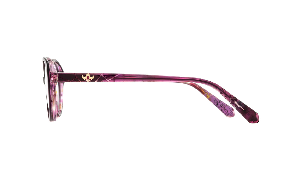 Paire de lunettes de vue Opal-enfant Dpaa176 couleur rose - Côté droit - Doyle