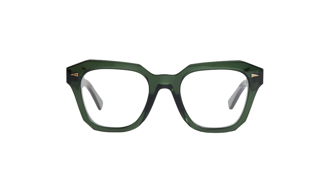 Paire de lunettes de vue Ahlem Pont des arts 8 raw couleur vert - Doyle