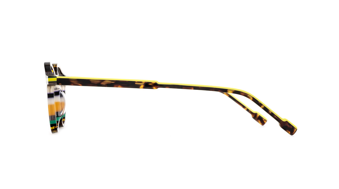 Paire de lunettes de vue Dutz Dz2244 couleur or - Côté droit - Doyle