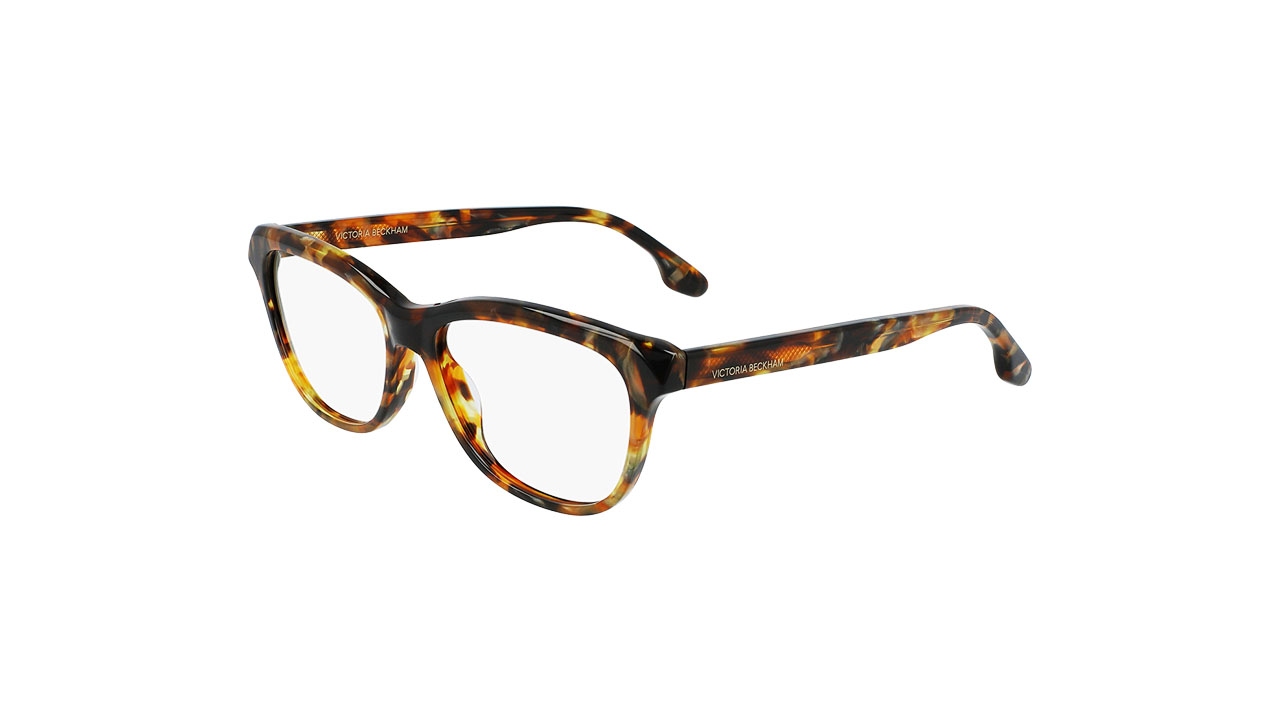 Paire de lunettes de vue Victoria-beckham Vb2607 couleur brun - Côté à angle - Doyle