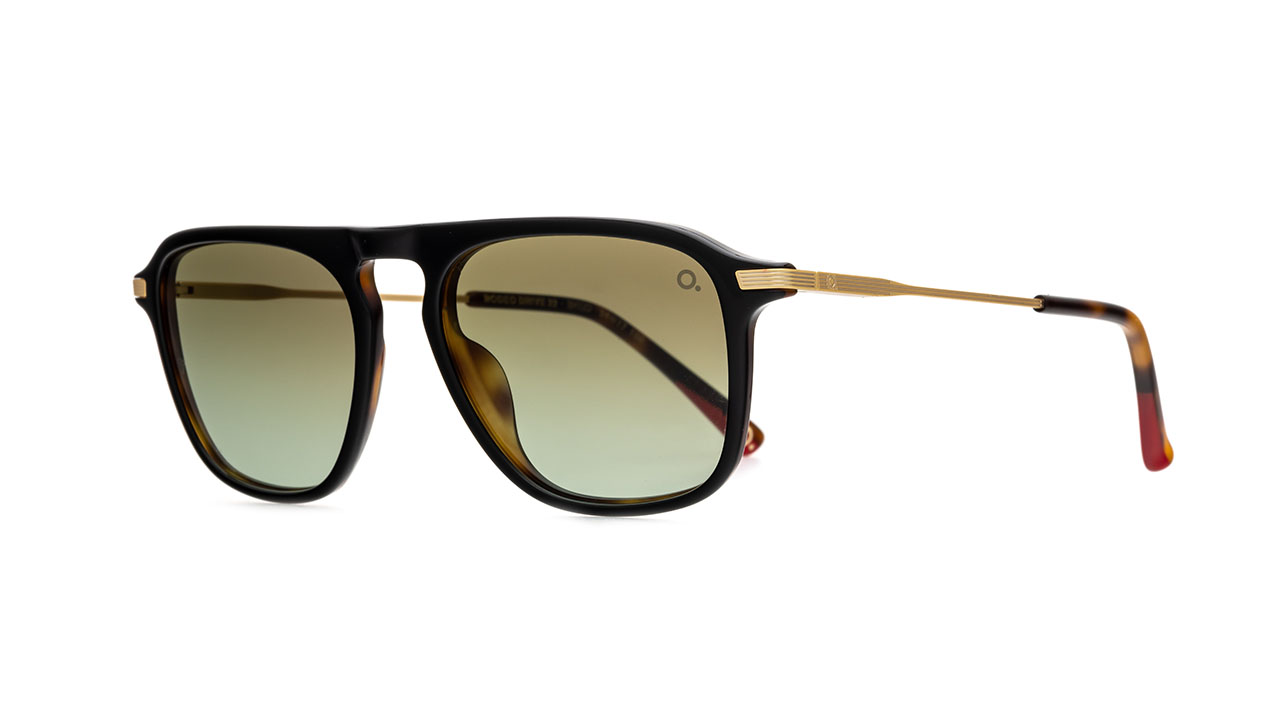 Paire de lunettes de soleil Etnia-barcelona Rodeodrive 22 /s couleur noir - Côté à angle - Doyle