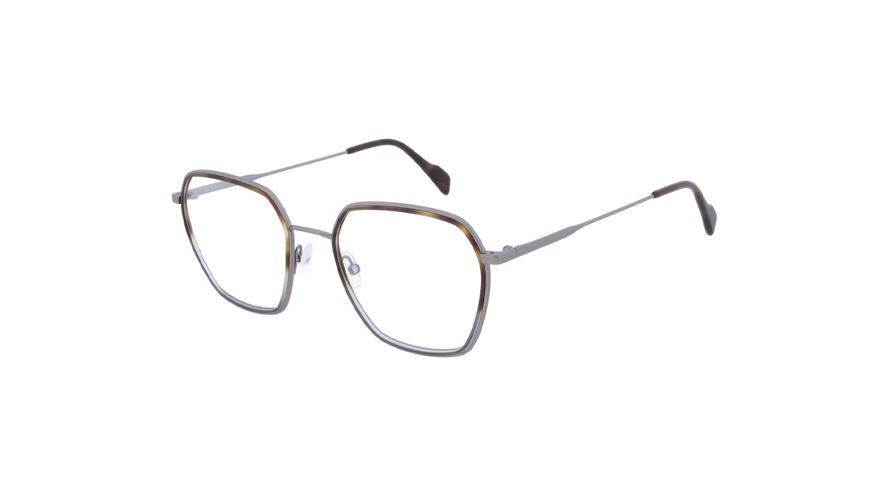 Paire de lunettes de vue Andy-wolf 4773 couleur noir - Côté à angle - Doyle
