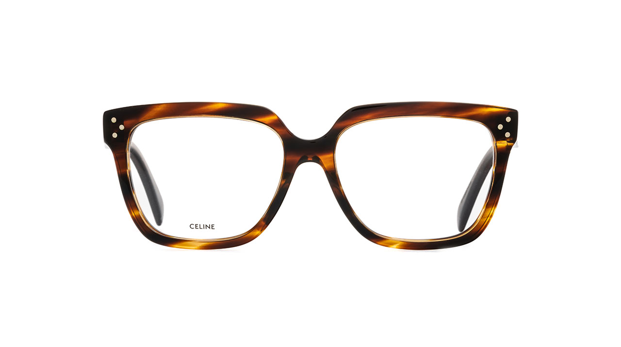 Paire de lunettes de vue Celine-paris Cl50094i couleur brun - Doyle