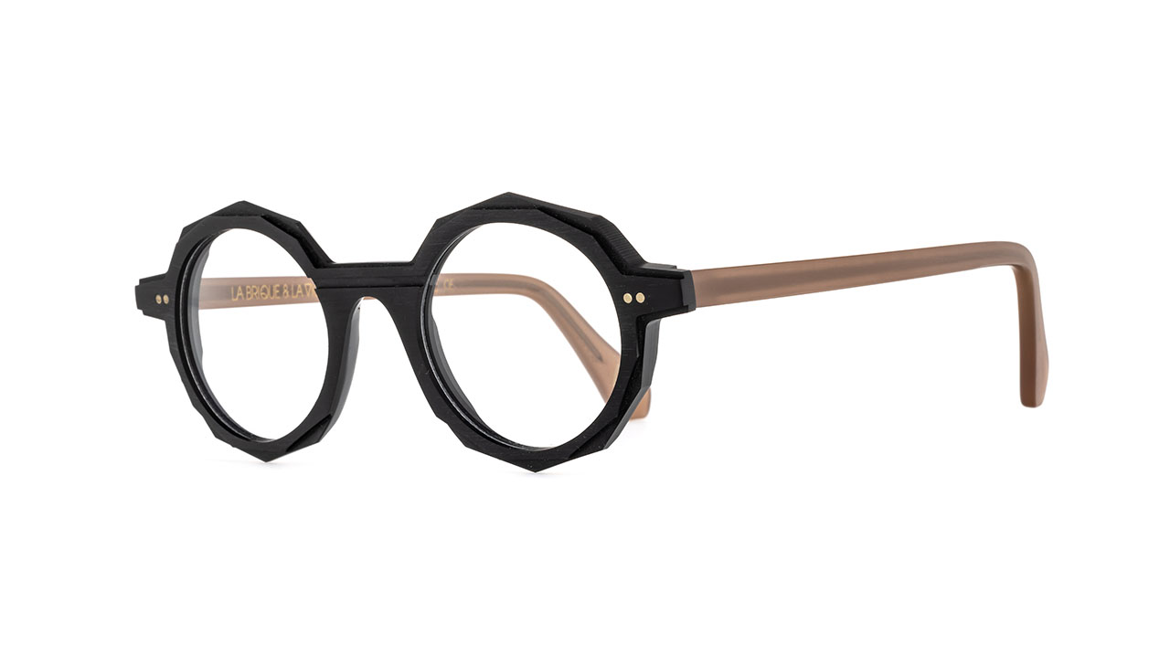 Glasses La-brique-et-la-violette Min-nut, black colour - Doyle