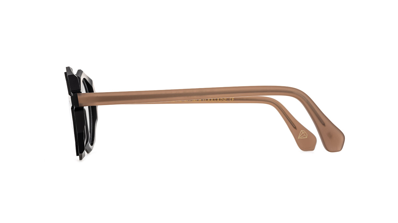 Glasses La-brique-et-la-violette Min-nut, black colour - Doyle