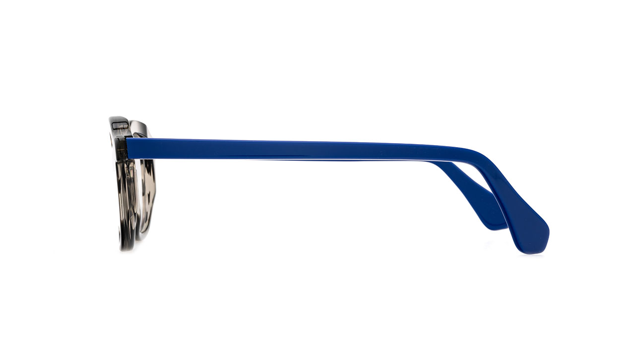 Paire de lunettes de vue La-brique-et-la-violette Niel couleur gris - Côté droit - Doyle