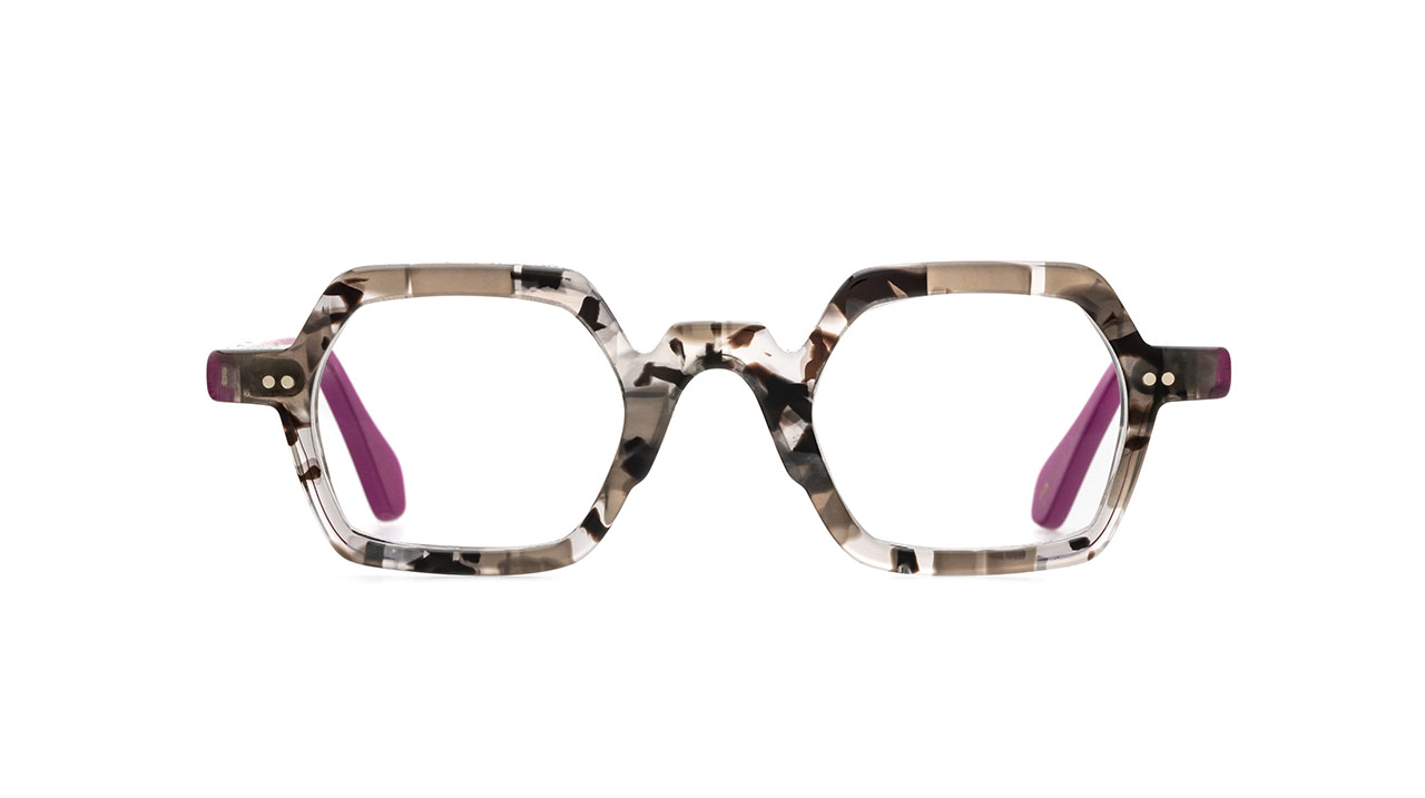 Paire de lunettes de vue La-brique-et-la-violette Squarro couleur mauve - Doyle