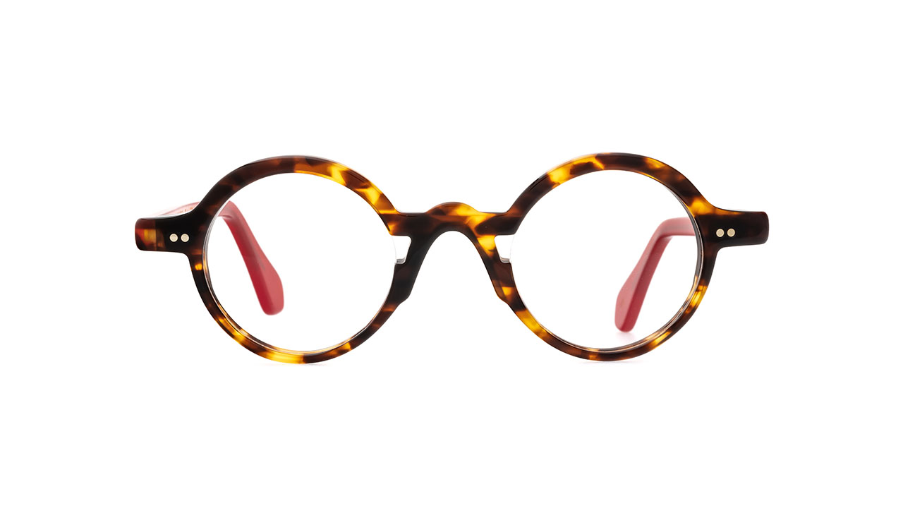 Paire de lunettes de vue La-brique-et-la-violette Leon couleur brun - Doyle