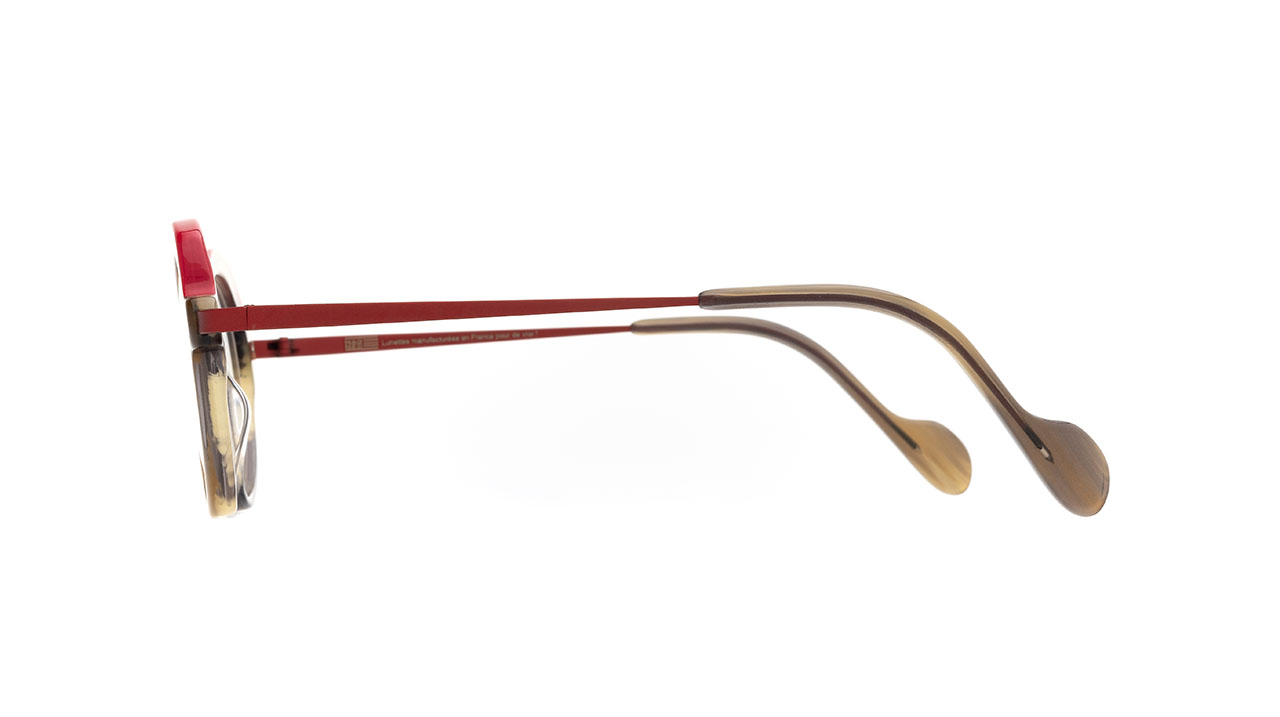 Paire de lunettes de vue Naoned Ardana couleur brun - Côté droit - Doyle