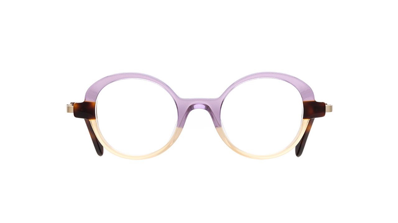 Paire de lunettes de vue Naoned Lokrist couleur mauve - Doyle
