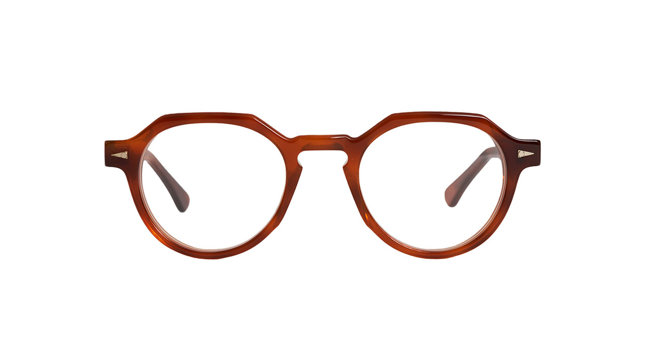 Paire de lunettes de vue Ahlem Rue bosquet couleur orange - Doyle