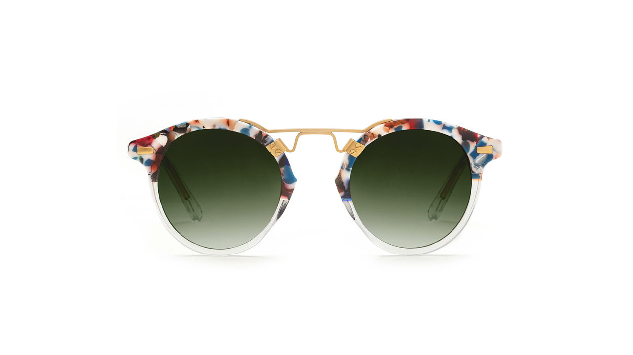Paire de lunettes de soleil Krewe St-louis /s couleur bleu - Doyle