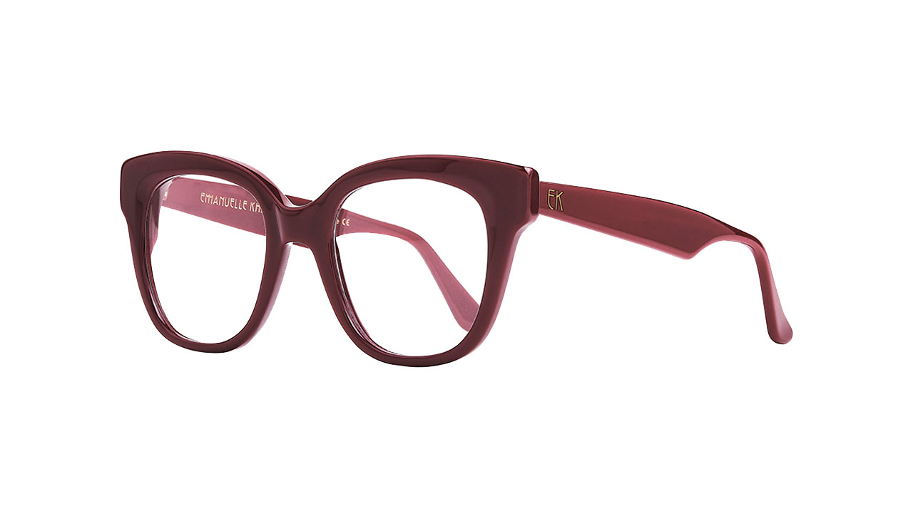 Glasses Emmanuelle-khanh Ek 1615, red colour - Doyle