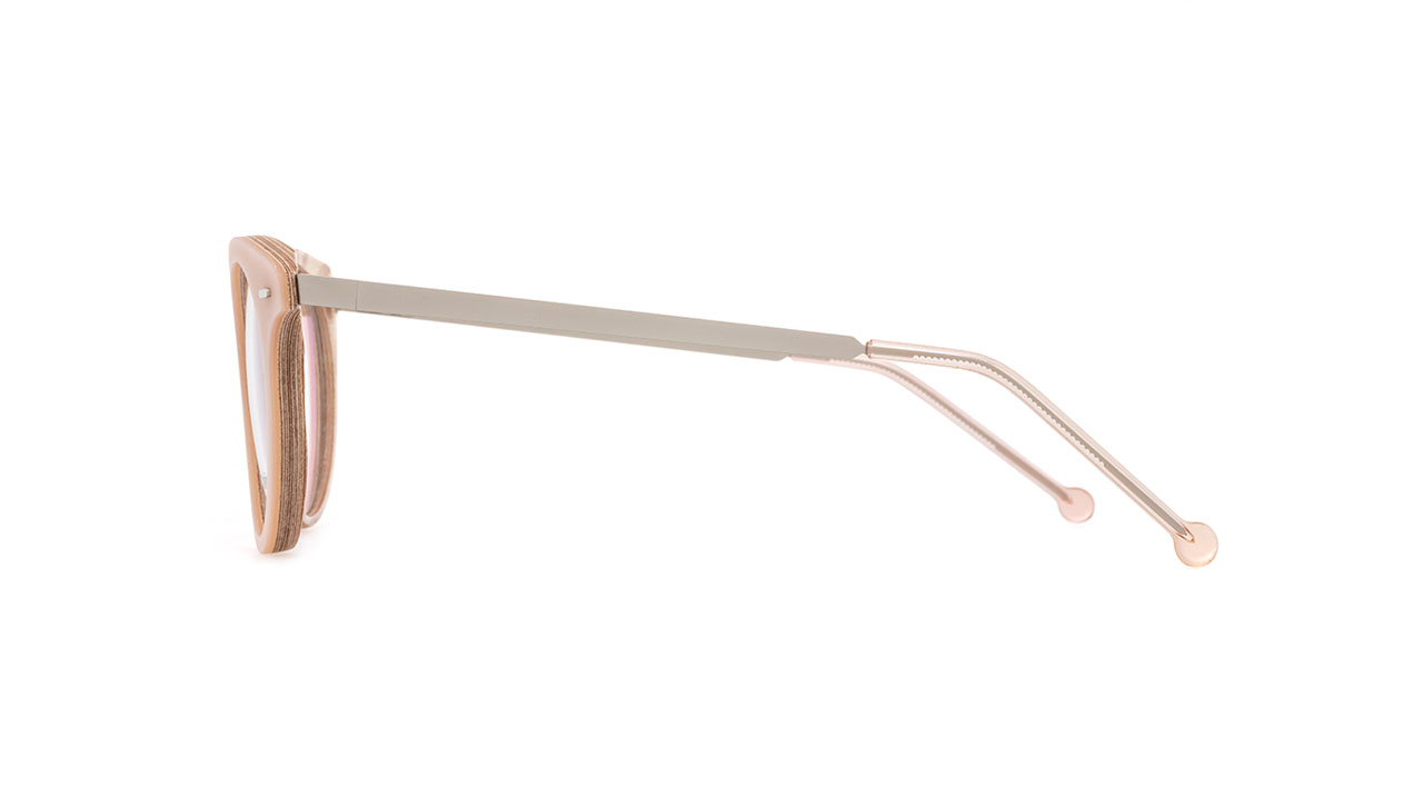 Paire de lunettes de vue Nina-mur Nilia couleur rose - Côté droit - Doyle