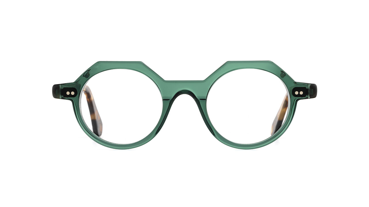 Paire de lunettes de vue La-brique-et-la-violette Tony couleur vert - Doyle
