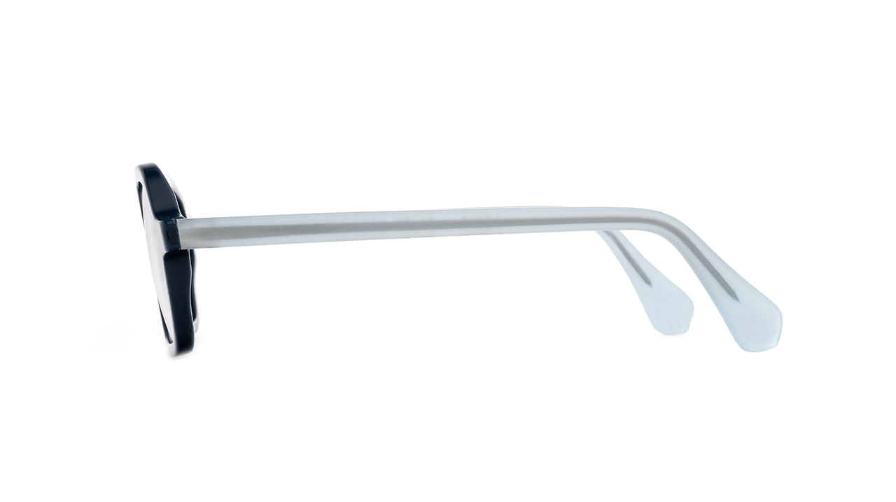 Paire de lunettes de vue La-brique-et-la-violette J-scar couleur bleu - Côté droit - Doyle
