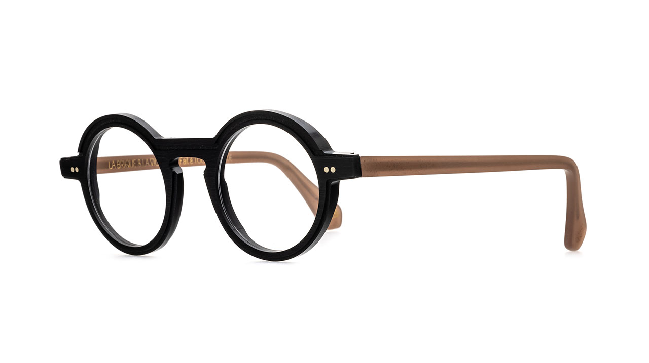 Glasses La-brique-et-la-violette Min-oscar, black colour - Doyle