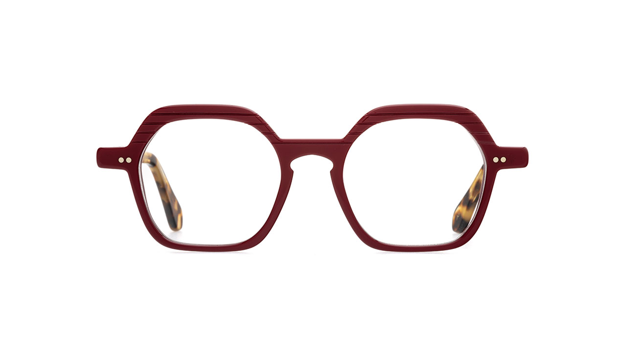 Glasses La-brique-et-la-violette Sonia, red colour - Doyle