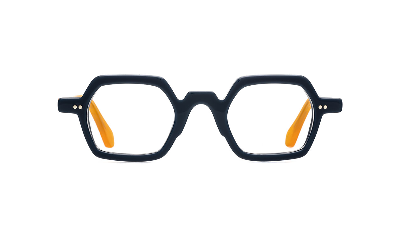 Paire de lunettes de vue La-brique-et-la-violette Squarro couleur bleu - Doyle