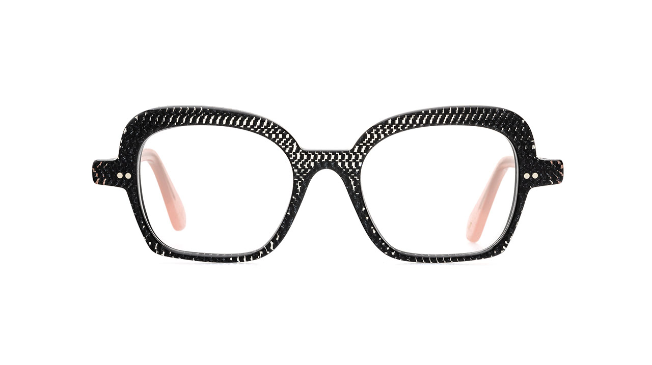 Glasses La-brique-et-la-violette Alexandrine, black colour - Doyle