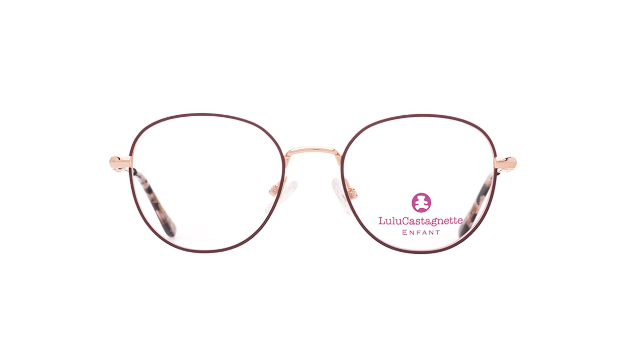 Paire de lunettes de vue Lulu-castagnette Lemm125 couleur rouge - Doyle