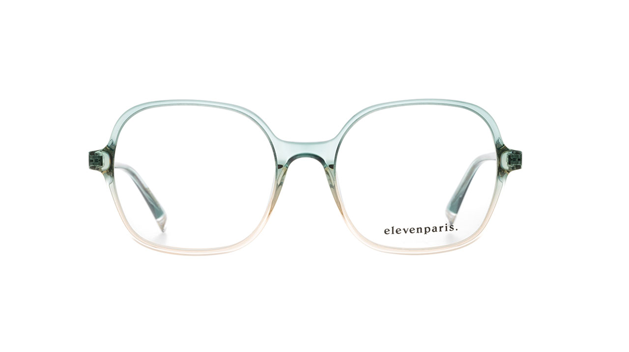 Paire de lunettes de vue Elevenparis Epaa134 couleur vert - Doyle