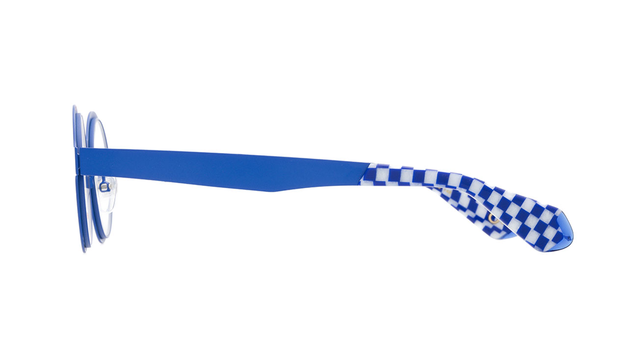 Paire de lunettes de vue Etnia-barcelona Brutal no.13 couleur bleu - Côté droit - Doyle