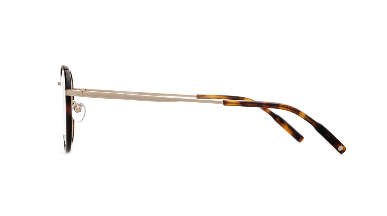 Paire de lunettes de vue Atelier-78 Billy couleur havane - Côté droit - Doyle