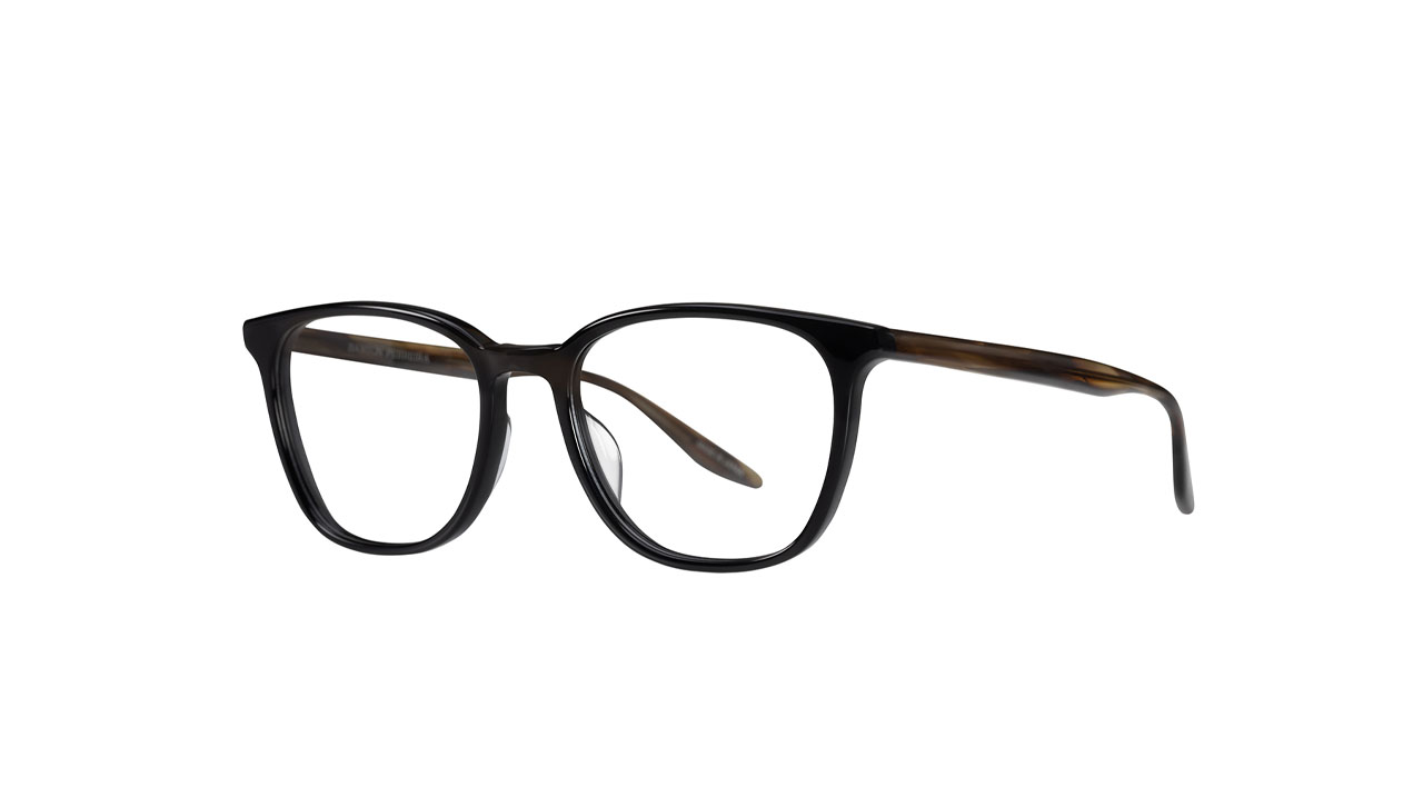 Paire de lunettes de vue Barton-perreira Steinam couleur noir - Côté à angle - Doyle