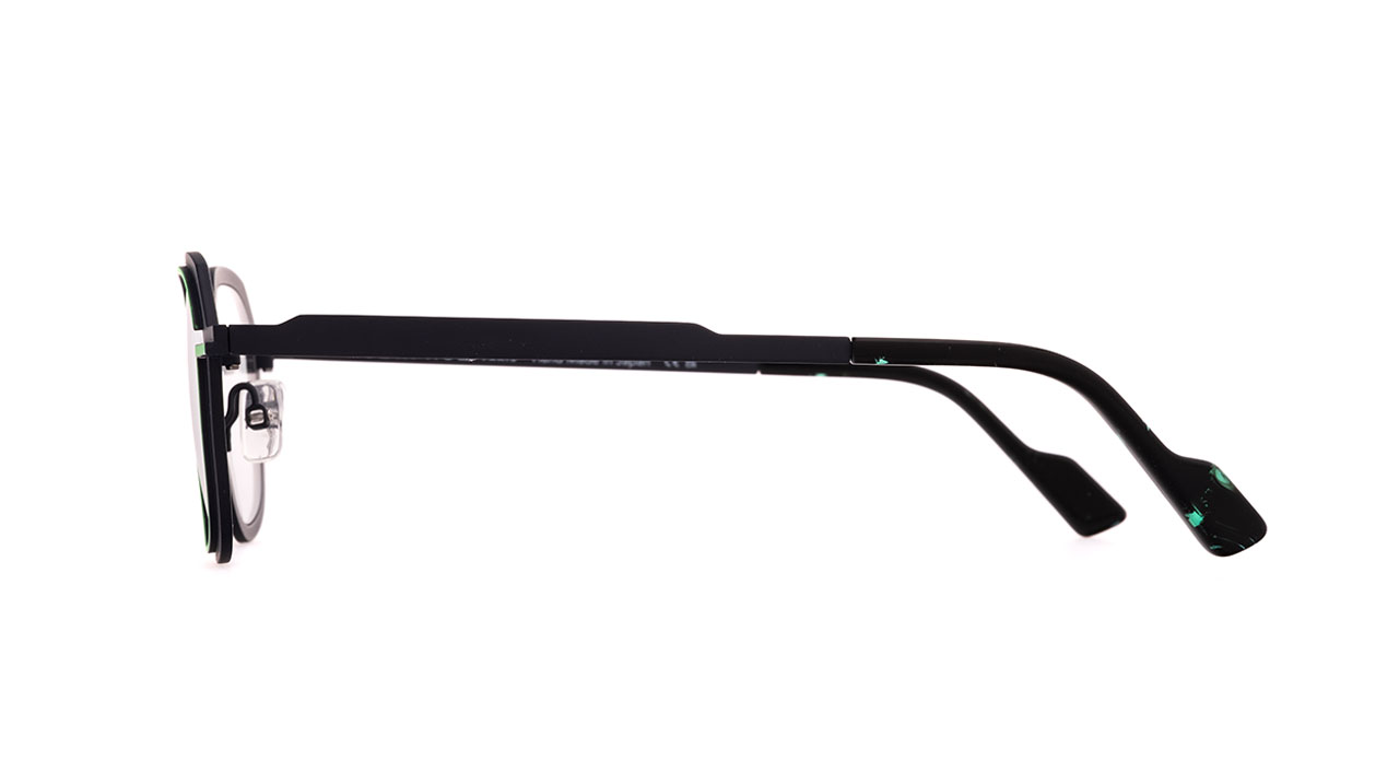 Paire de lunettes de vue Face-a-face Eiffel 2 couleur noir - Côté droit - Doyle