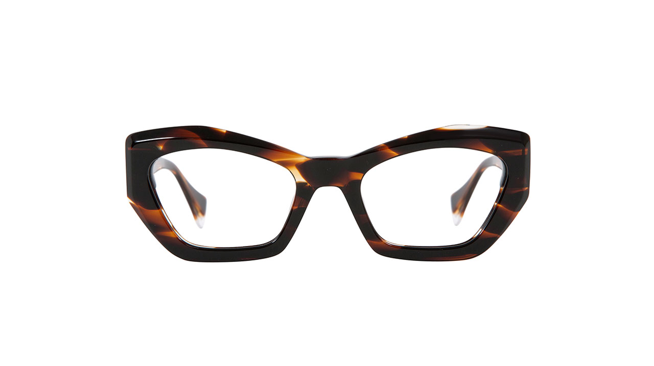 Paire de lunettes de vue Gigi-studios Kira couleur brun - Doyle