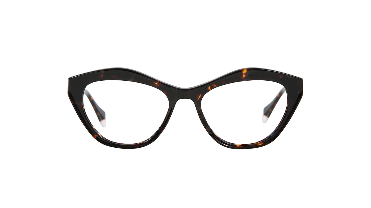 Paire de lunettes de vue Gigi-studios Samantha couleur brun - Doyle