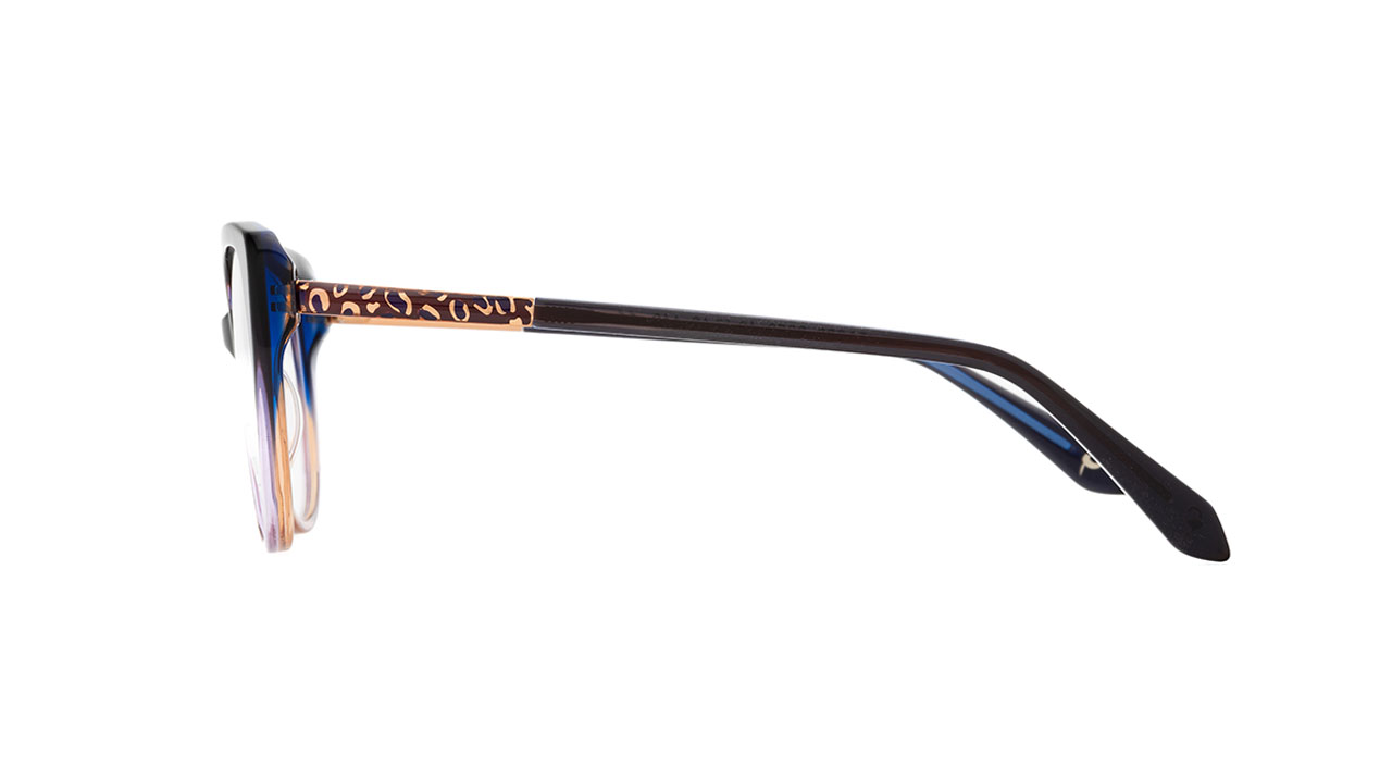 Paire de lunettes de vue Jf-rey-petite Pa093 couleur mauve - Côté droit - Doyle