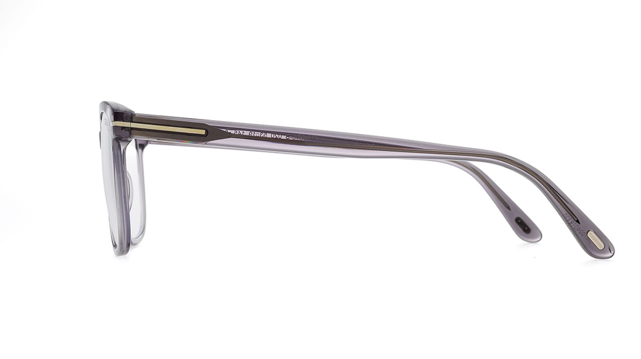 Paire de lunettes de vue Tom-ford Tf5818-b couleur gris - Côté droit - Doyle