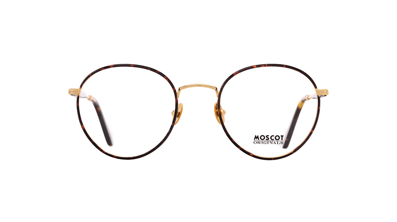 Paire de lunettes de vue Moscot Pitsel couleur brun - Doyle