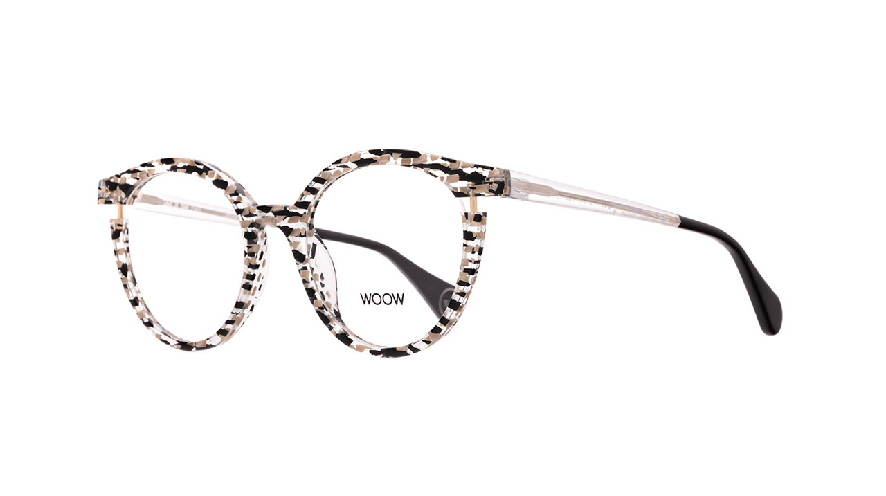 Paire de lunettes de vue Woow Roof top 2 couleur noir - Côté à angle - Doyle