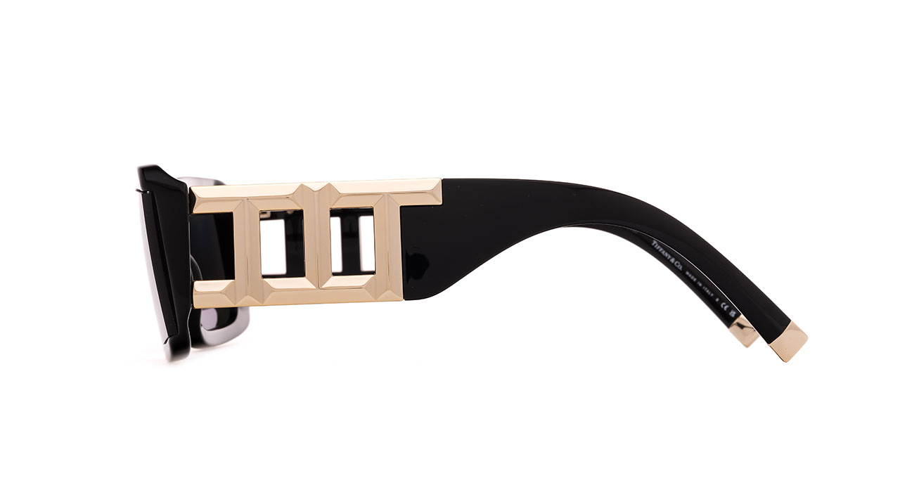 Paire de lunettes de soleil Tiffany Tf4197 /s couleur noir - Côté droit - Doyle