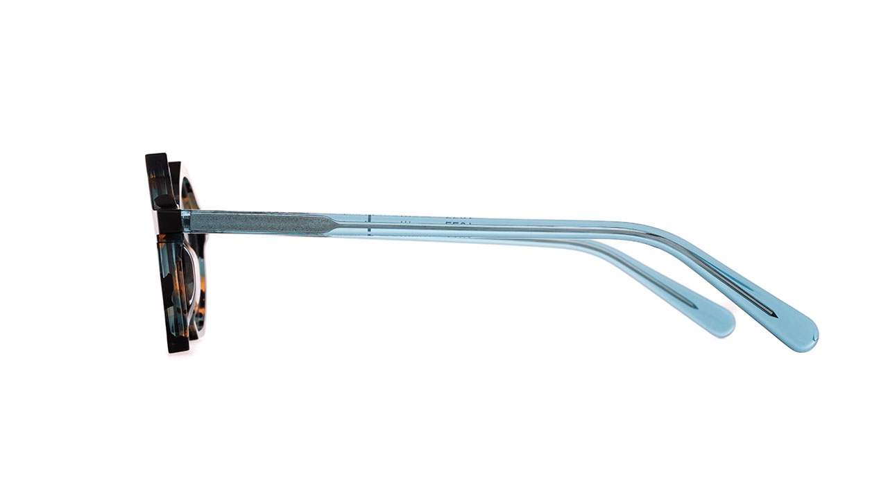 Paire de lunettes de vue Matttew-eyewear Nudum couleur bleu - Côté droit - Doyle