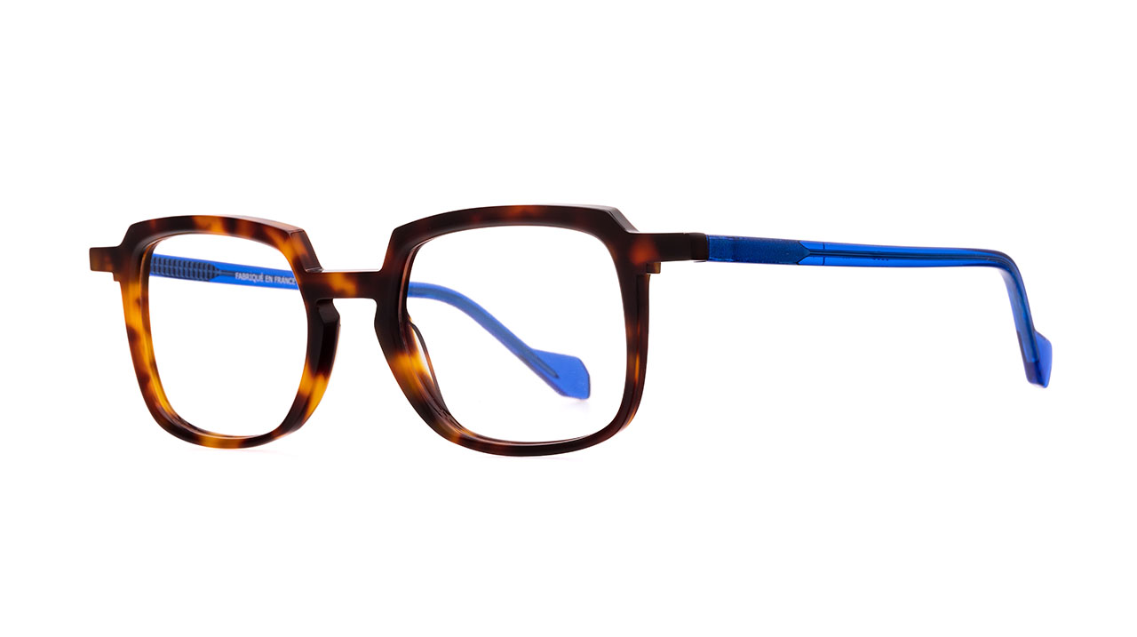 Paire de lunettes de vue Matttew-eyewear Spike couleur brun - Côté à angle - Doyle