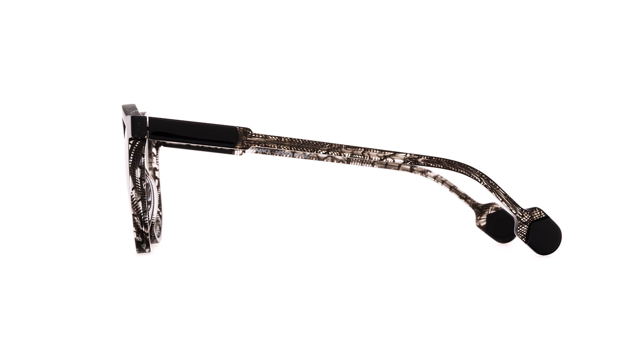 Paire de lunettes de vue Matttew-eyewear Palo couleur noir - Côté droit - Doyle