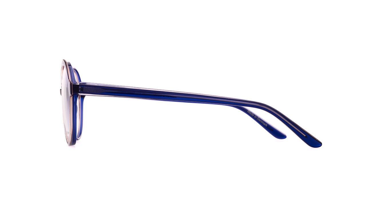 Paire de lunettes de vue Prodesign Clear 2 couleur mauve - Côté droit - Doyle