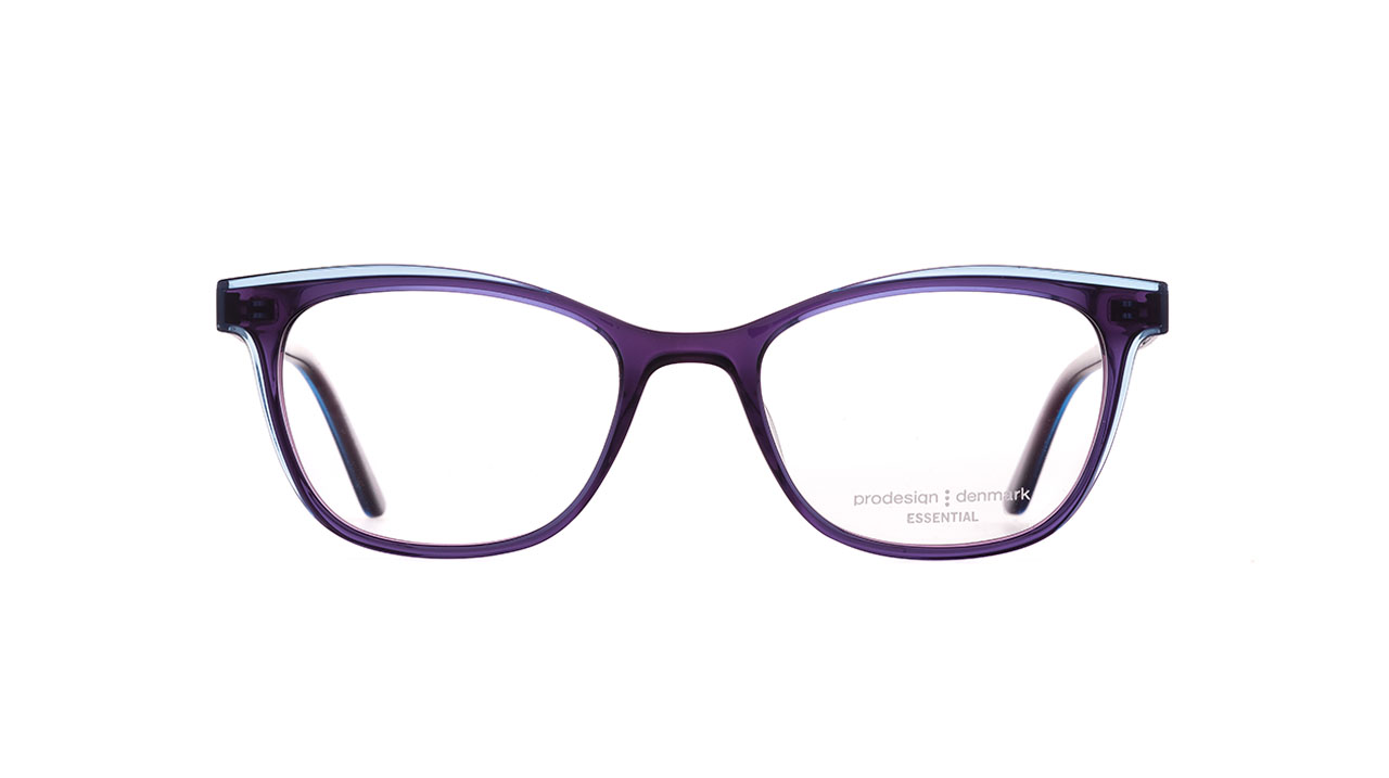 Paire de lunettes de vue Prodesign Clear 1 couleur mauve - Doyle