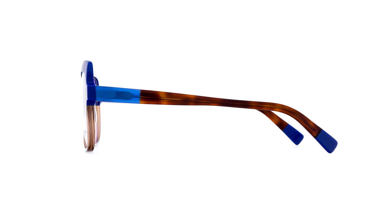 Paire de lunettes de vue Lamarca Mosaico 120 couleur blanc - Côté droit - Doyle
