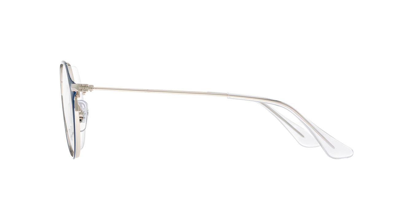 Paire de lunettes de vue Ray-ban Ry1058 couleur bleu - Côté droit - Doyle