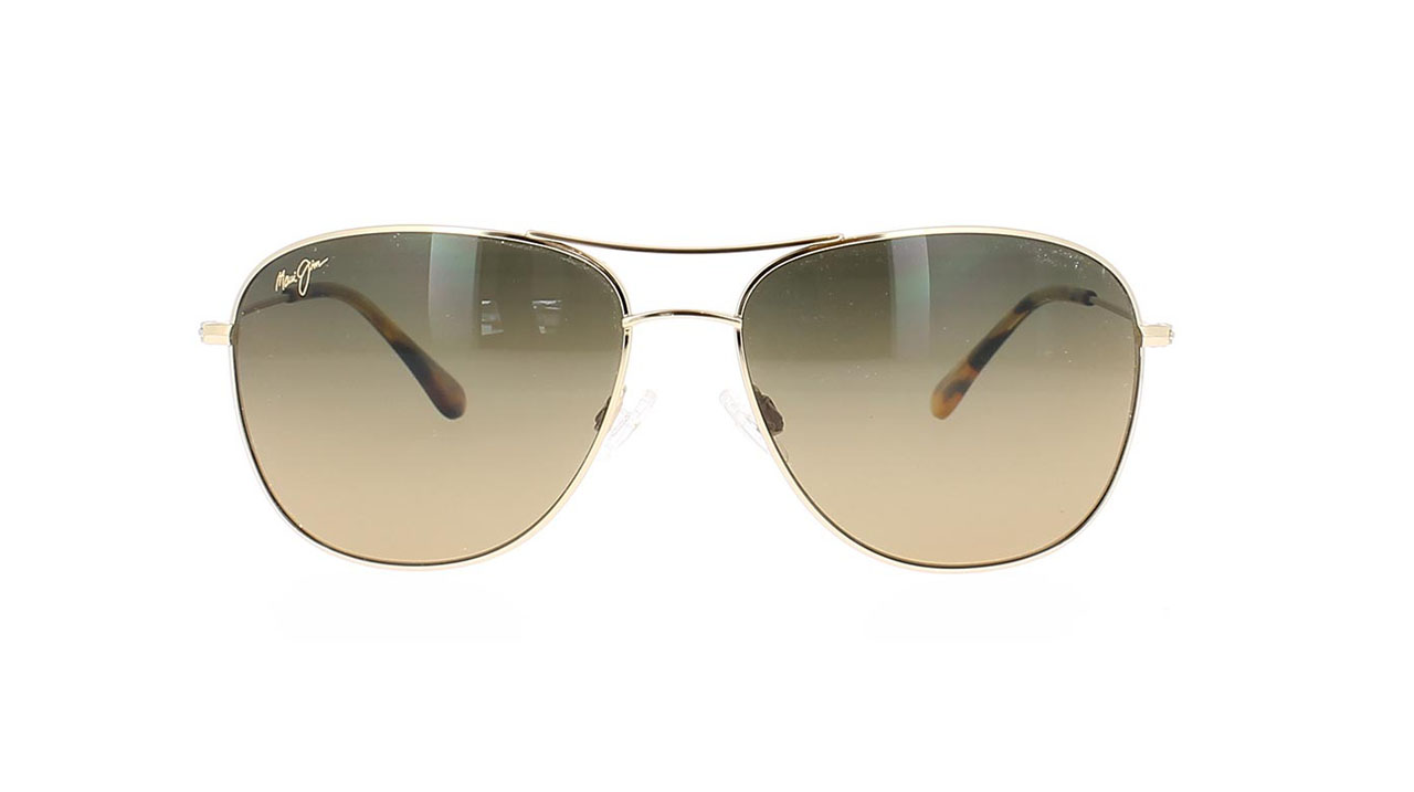 Paire de lunettes de soleil Maui-jim Hs247 couleur or - Doyle