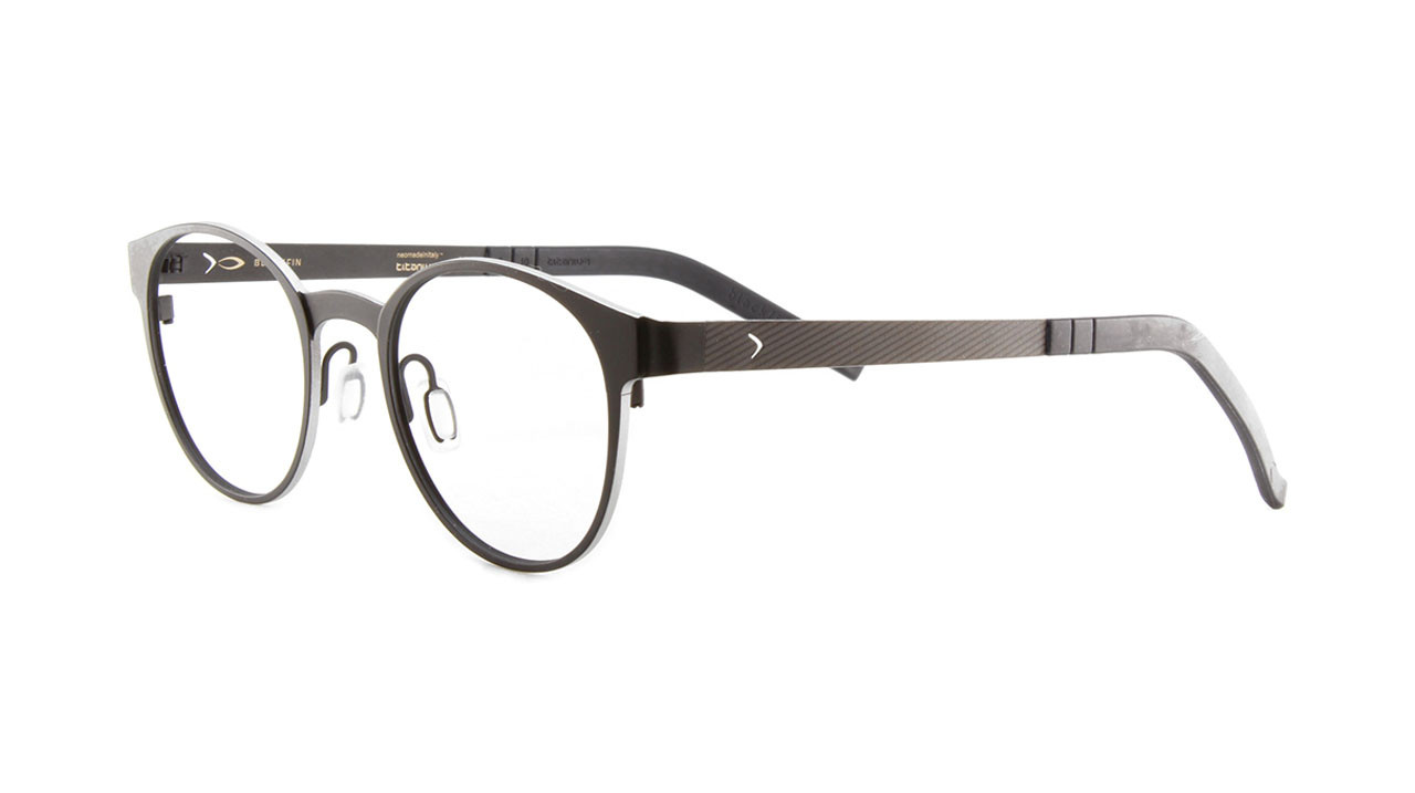 Paire de lunettes de vue Blackfin Bf728 key west couleur brun - Côté à angle - Doyle