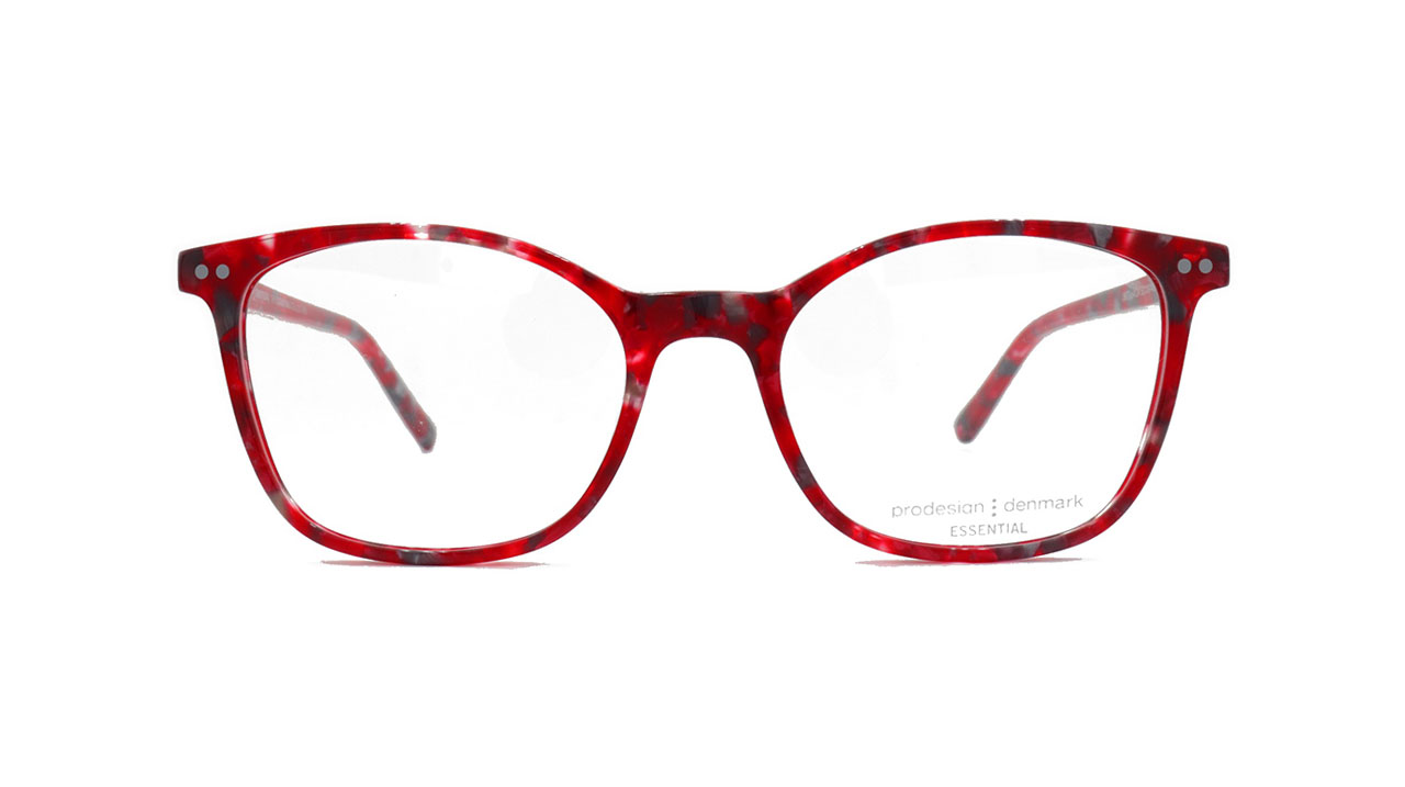 Paire de lunettes de vue Prodesign 3607 couleur rouge - Doyle